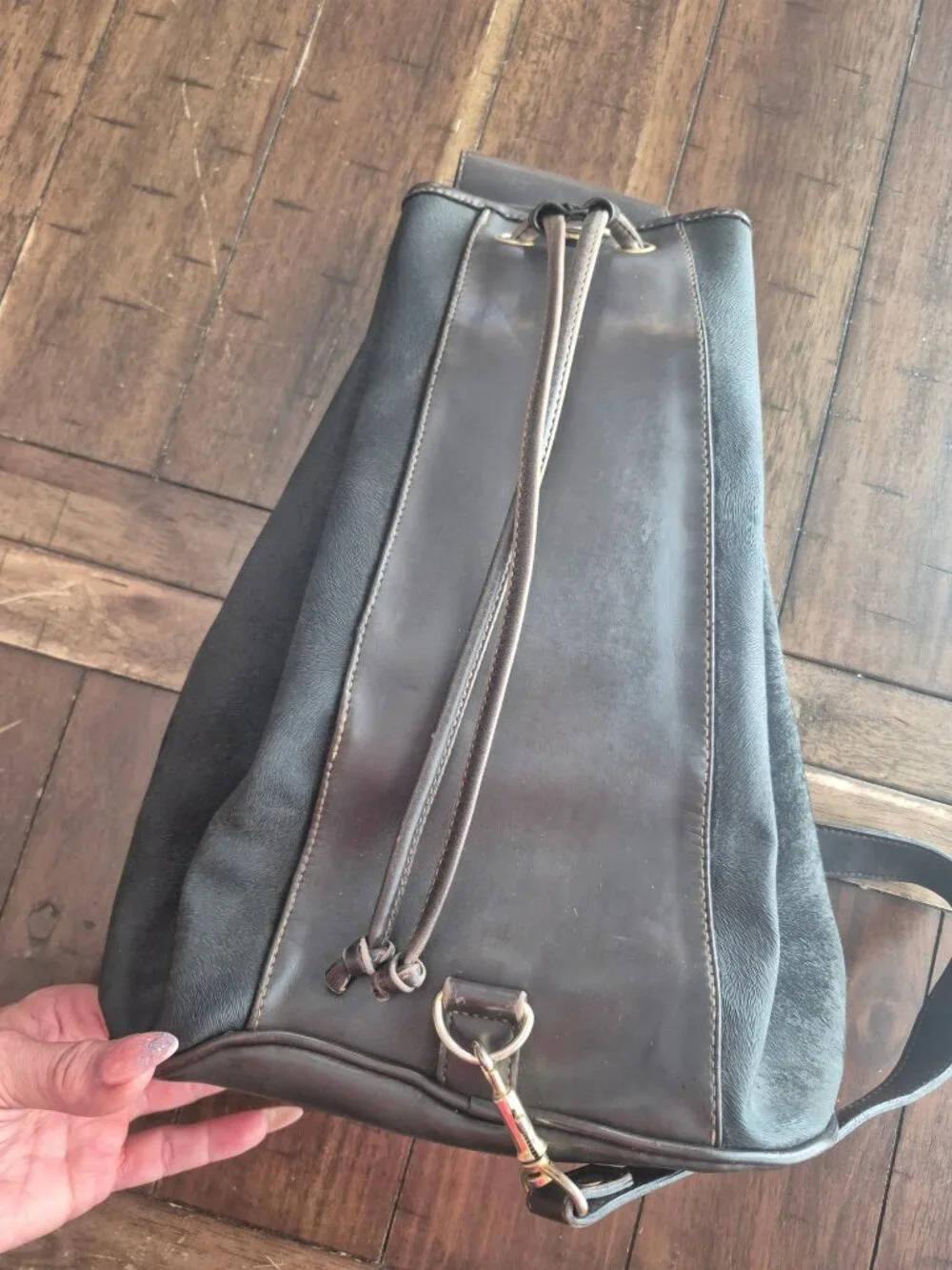 David Jones looking backpack